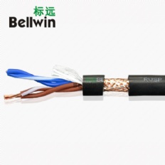 阻燃雙絞屏蔽線ZC-RVSP2×2×1.0mm2信號屏蔽控制電纜